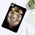 For Nokia T21 Color Painting Pattern Smart Tablet TPU Case(Lion) - 3