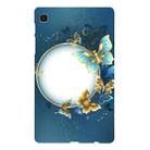 For Samsung Galaxy Tab A7 Lite Color Painting Pattern Smart Tablet TPU Case(Butterfly Circle) - 1