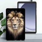 For Samsung Galaxy Tab A9 Color Painting Pattern Smart Tablet TPU Case(Lion) - 2