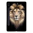 For Samsung Galaxy Tab S7 / S8 Color Painting Pattern Smart Tablet TPU Case(Lion) - 1