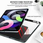 For Samsung Galaxy Tab S9+ / S9 FE+ Color Painting Pattern Smart Tablet TPU Case(Golden Rose) - 3