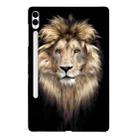 For Samsung Galaxy Tab S9+ / S9 FE+ Color Painting Pattern Smart Tablet TPU Case(Lion) - 1