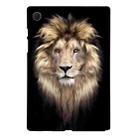 For Samsung Galaxy Tab A8 10.5 2021 Color Painting Pattern Smart Tablet TPU Case(Lion) - 1