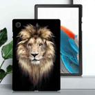 For Samsung Galaxy Tab A8 10.5 2021 Color Painting Pattern Smart Tablet TPU Case(Lion) - 2