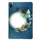 For Xiaomi Pad 5 / Pad 5 Pro Color Painting Pattern Smart Tablet TPU Case(Butterfly Circle) - 1