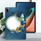 For Xiaomi Pad 5 / Pad 5 Pro Color Painting Pattern Smart Tablet TPU Case(Butterfly Circle) - 2