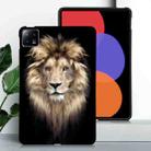 For Xiaomi Pad 6 Color Painting Pattern Smart Tablet TPU Case(Lion) - 2