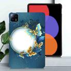 For Xiaomi Pad 6 Color Painting Pattern Smart Tablet TPU Case(Butterfly Circle) - 2