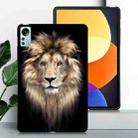 For Xiaomi Pad 5 Pro 12.4 Color Painting Pattern Smart Tablet TPU Case(Lion) - 2