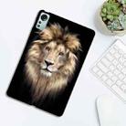 For Xiaomi Pad 5 Pro 12.4 Color Painting Pattern Smart Tablet TPU Case(Lion) - 3