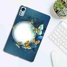 For Xiaomi Pad 5 Pro 12.4 Color Painting Pattern Smart Tablet TPU Case(Butterfly Circle) - 3
