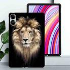 For Xiaomi Poco Pad Color Painting Pattern Smart Tablet TPU Case(Lion) - 2