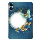 For Xiaomi Poco Pad Color Painting Pattern Smart Tablet TPU Case(Butterfly Circle) - 1