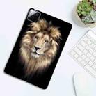 For Xiaomi Pad 6S Pro 12.4 Color Painting Pattern Smart Tablet TPU Case(Lion) - 3