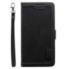 For Samsung Galaxy A36 Retro Splicing Horizontal Flip Leather Phone Case(Black) - 2