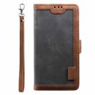 For Samsung Galaxy A36 Retro Splicing Horizontal Flip Leather Phone Case(Grey) - 2