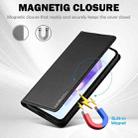 For Samsung Galaxy S24 FE 5G LC.IMEEKE L1 Series Frosted Fine Texture PU Phone Case(Black) - 3