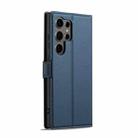 For Samsung Galaxy S25 Ultra 5G LC.IMEEKE L1 Series Frosted Fine Texture PU Phone Case(Blue) - 3
