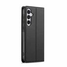 For Samsung Galaxy S25+ 5G LC.IMEEKE L1 Series Frosted Fine Texture PU Phone Case(Black) - 3