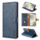 For Samsung Galaxy A53 5G N.BEKUS CSJ-P1 Solid Color Leather Phone Case(Blue) - 1