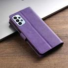 For Samsung Galaxy A34 5G N.BEKUS CSJ-P1 Solid Color Leather Phone Case(Purple) - 3