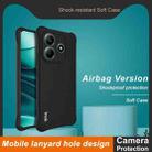 For Redmi Note 14 5G imak Shockproof Airbag TPU Phone Case(Matte Black) - 3