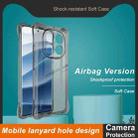 For Redmi Note 14 Pro+ 5G imak Shockproof Airbag TPU Phone Case(Transparent Black) - 3