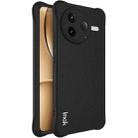 For Redmi K80 imak Shockproof Airbag TPU Phone Case(Matte Black) - 1