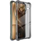 For Redmi K80 Pro imak Shockproof Airbag TPU Phone Case(Transparent Black) - 1