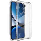 For Redmi Turbo 4 / POCO X7 Pro imak Shockproof Airbag TPU Phone Case(Transparent) - 1