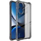 For Redmi Turbo 4 / POCO X7 Pro imak Shockproof Airbag TPU Phone Case(Transparent Black) - 1