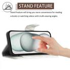 For UMIDIGI A15 / A15C / A15T Rhombic Texture Flip Leather Phone Case with Lanyard(White) - 3