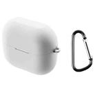 For Samsung Galaxy Buds 3 / 3 Pro Wireless Bluetooth Earphone Silicone Protective Case(White) - 1