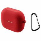 For Samsung Galaxy Buds 3 / 3 Pro Wireless Bluetooth Earphone Silicone Protective Case(Red) - 1