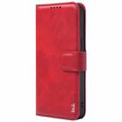 For iPhone 15 IMAK Count Series Flip Leather Phone Case(Red) - 2