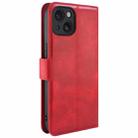 For iPhone 15 IMAK Count Series Flip Leather Phone Case(Red) - 3