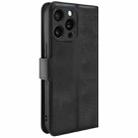 For iPhone 15 Pro IMAK Count Series Flip Leather Phone Case(Black) - 3