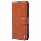 For iPhone 15 Pro IMAK Count Series Flip Leather Phone Case(Brown) - 2