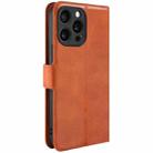 For iPhone 15 Pro Max IMAK Count Series Flip Leather Phone Case(Brown) - 3