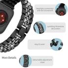 For Apple Watch Ultra 49mm Bling Diamond Chain Metal Watch Band(Black) - 3