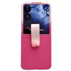 For Xiaomi Mix Flip Skin Feel Gradient Leather Ring Buckle Phone Case(Red) - 1