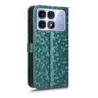 For Redmi K70 Ultra Honeycomb Dot Texture Leather Phone Case(Green) - 3