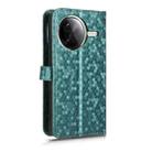 For Redmi K80 / K80 Pro Honeycomb Dot Texture Leather Phone Case(Green) - 3