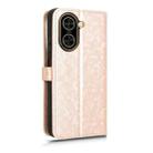 For Redmi A5 4G 173.3mm Honeycomb Dot Texture Leather Phone Case(Gold) - 3