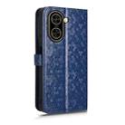 For Redmi A5 4G 173.3mm Honeycomb Dot Texture Leather Phone Case(Blue) - 3