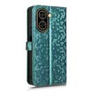 For Redmi A5 4G 173.3mm Honeycomb Dot Texture Leather Phone Case(Green) - 3