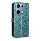 For Redmi Note 14S Honeycomb Dot Texture Leather Phone Case(Green) - 3