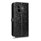 For Redmi K80 Ultra Honeycomb Dot Texture Leather Phone Case(Black) - 3
