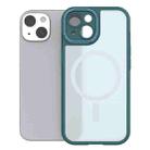 For iPhone 15 Plus Bodyguard MagSafe Magnetic Phone Case(Green) - 1