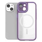 For iPhone 14 Bodyguard MagSafe Magnetic Phone Case(Purple) - 1